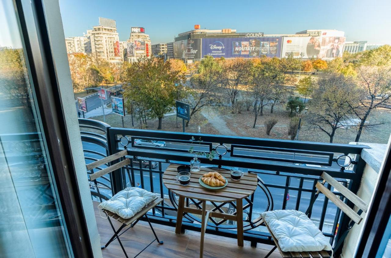 Hi Apartment Bukares Bagian luar foto