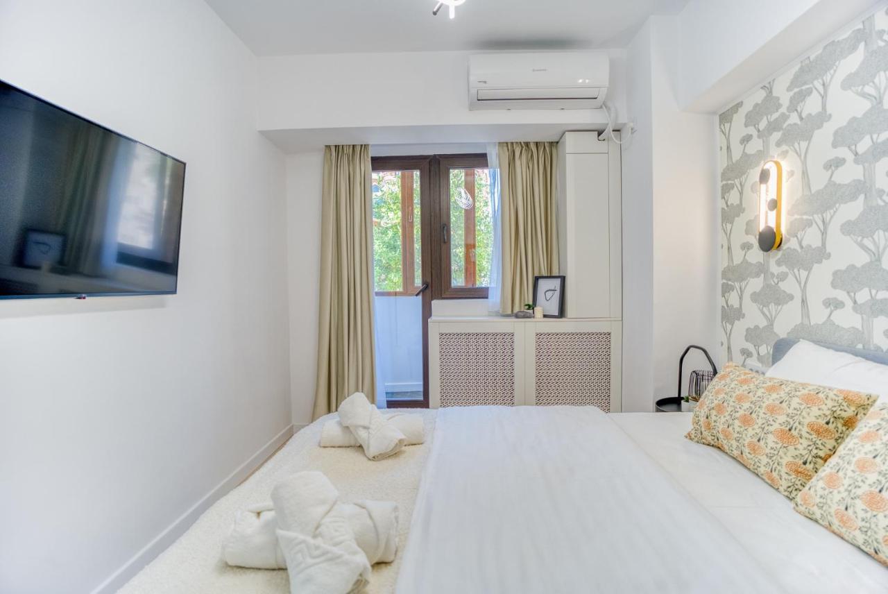 Hi Apartment Bukares Bagian luar foto